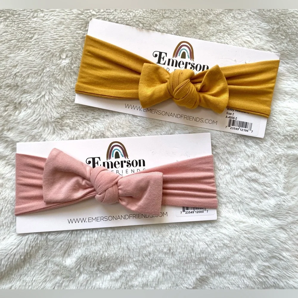 NWT Emerson & Friends Bamboo Headband set